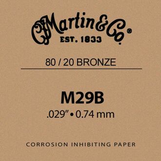 Martin M-29-B 029 snaar 029 snaar, 80/20 bronze