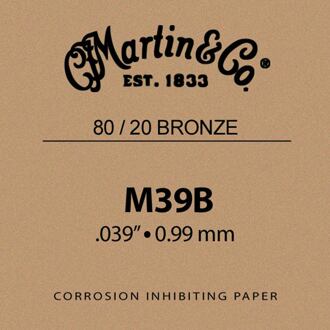 Martin M-39-B 039 snaar 039 snaar, 80/20 bronze