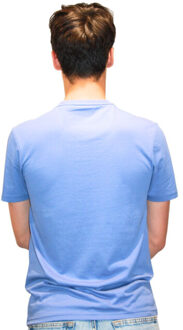 Martin SS Casual T-shirt Heren M Blauw