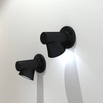 Martinelli Luce Bruco buitenwandlamp 1-lamp antraciet, opaal