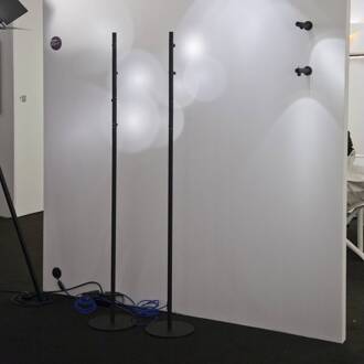 Martinelli Luce Colibrì LED vloerlamp 4-lamps zwart