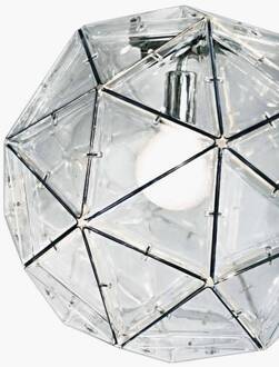 Martinelli Luce Hanglamp POLIEDRO transparant, grijs