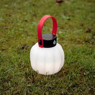 Martinelli Luce Kiki LED tafellamp IP65 USB wit, zwart