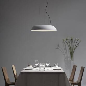 Martinelli Luce Maggiolone hanglamp 930 60cm wit wit, opaal