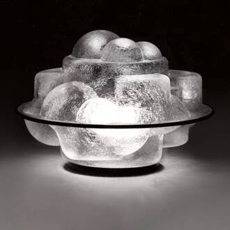 Martinelli Luce Vloerlamp Profiterolle als lichtdecoratie transparant, zwart