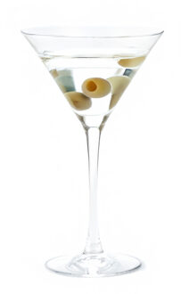 Martiniglas - SAN kunststof - 27 cl - onbreekbaar - herbruikbaar - cocktailglazen