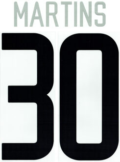 Martins 30 Officiële Bedrukking - Inter Milan Shirt Uit