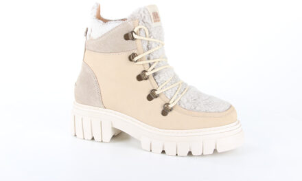 Maruti Missy Boots Beige Beige / Splash Gold - 39