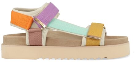 Maruti Sandalen Beau 66.1653.01-Z00 Multi Paars / Geel maat