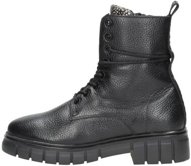 Maruti Tyler dames veterboot - Zwart - Maat 36