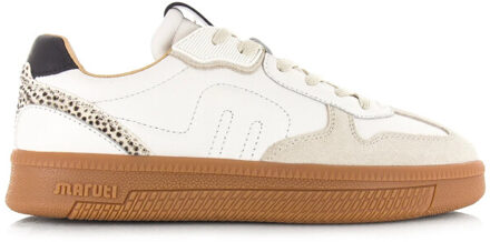 Maruti Yale white sneakers dames lage sneakers dames - maat 41 Wit
