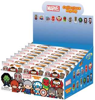 Marvel 3D PVC Bag Clips Series 2 Display (24)