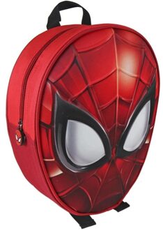 Marvel 3d rugzak spider-man 8 liter jongens rood