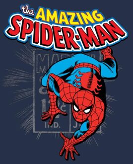 Marvel Amazing Spider Man Unisex T-Shirt - Navy - XS Blauw