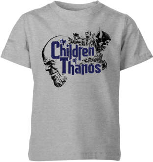 Marvel Avengers Infinity War Children Of Thanos Kinder T-shirt - Grijs - 122/128 (7-8 jaar) - Grijs - M