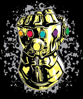 Marvel Avengers Infinity War Fist Comic Dames T-shirt - Zwart - M - Zwart
