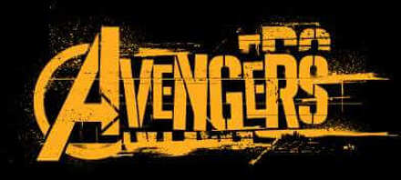 Marvel Avengers Infinity War Orange Logo Dames Trui - Zwart - 5XL - Zwart