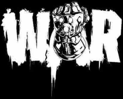 Marvel Avengers Infinity War War Fist T-shirt - Zwart - 3XL