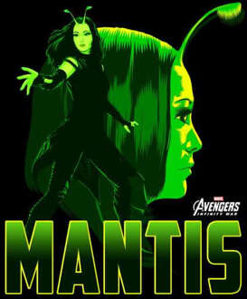 Marvel Avengers Mantis T-shirt - Zwart - 3XL - Zwart