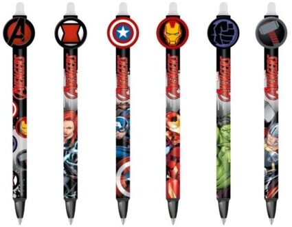 Marvel avengers uitwisbare gelpen, assorti