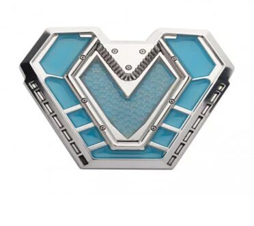 Marvel Black Panther Wakanda Forever Ironheart Arc Reactor Pin Replica