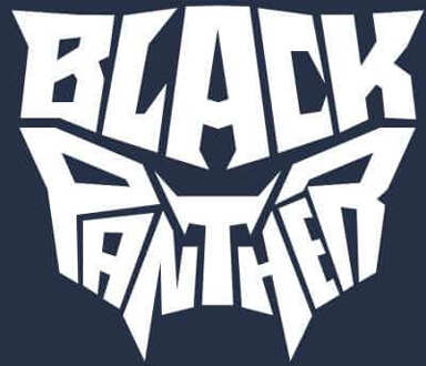 Marvel Black Panther Worded Emblem Hoodie - Navy - L