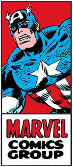 Marvel Captain America Comic Augmented Reality Pin Badge