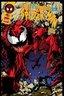 Marvel Carnage Cover Unisex T-Shirt - Black - S Zwart