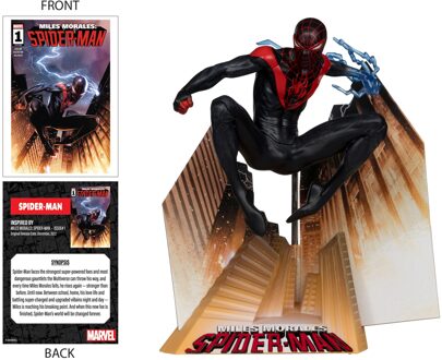 MARVEL COLLECTION 1:10TH WV2 - MILES MORALES (MILES MORALES: SPIDER-MAN #1)