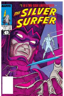 Marvel Comic Surfer Unisex T-Shirt - White - 3XL Wit