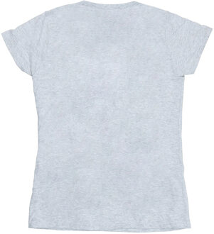 Marvel Dames/Dames Spider-Man Sketch City Katoenen T-Shirt (Sportgrijs) - maat XL Lichtgrijs