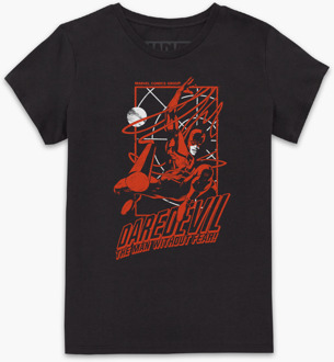 Marvel Daredevil Night Women's T-Shirt - Black - 3XL - Zwart