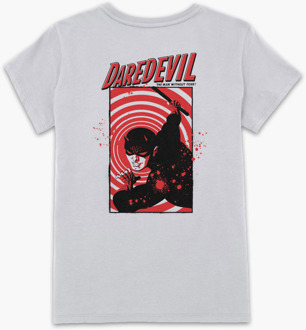 Marvel Daredevil The Man Without Fear Women's T-Shirt - White - XXL - Wit