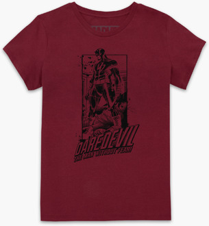 Marvel Daredevil Victory Women's T-Shirt - Burgundy - M - Burgundy