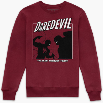 Marvel Daredevil Vs Kingpin Sweatshirt - Burgundy - L - Burgundy