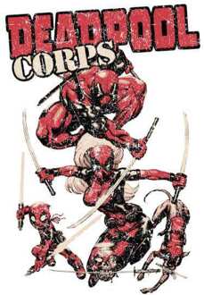Marvel Deadpool Corps Dames Trui - Wit - L - Wit