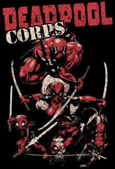Marvel Deadpool Corps Dames Trui - Zwart - S - Zwart