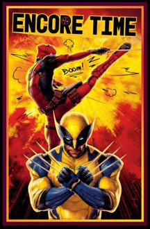 Marvel Deadpool Encore Time Unisex T-Shirt - Black - XS Zwart