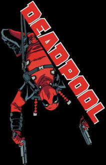 Marvel Deadpool Hang Split Dames Trui - Zwart - XL - Zwart