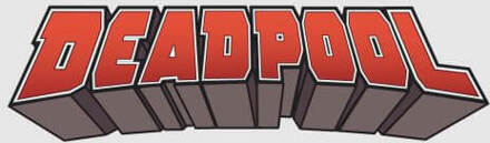 Marvel Deadpool Logo Dames T-shirt - Grijs - XXL - Grijs