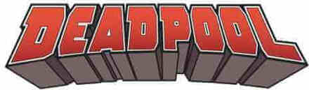 Marvel Deadpool Logo T-shirt - Wit - 5XL - Wit