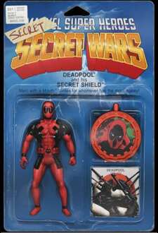 Marvel Deadpool Secret Wars Action Figure Dames Trui - Zwart - XL - Zwart