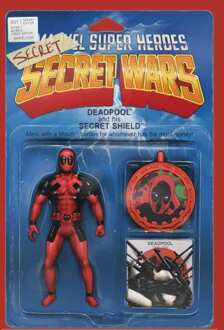 Marvel Deadpool Secret Wars Action Figure Trui - Rood - L - Rood