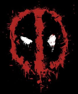 Marvel Deadpool Splat Unisex T-Shirt - Black - 3XL Zwart