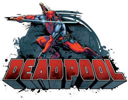 Marvel Deadpool Sword Logo Dames T-shirt - Wit - S - Wit