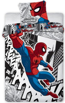 Marvel Dekbedovertrek Spiderman - 140x200 cm Multikleur