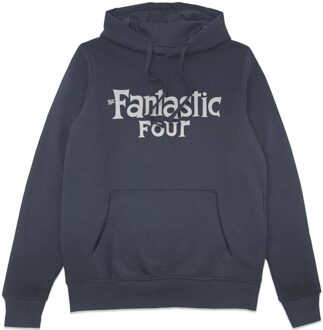Marvel Fantastic Four Classic Logo Hoodie - Navy - M Meerdere kleuren