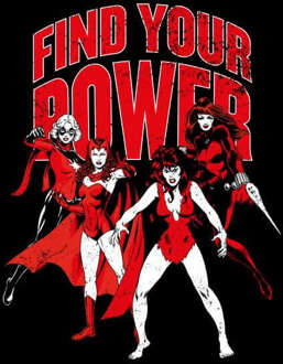 Marvel Female Heroes Find Your Power Women's Cropped Hoodie - Black - XS - Zwart