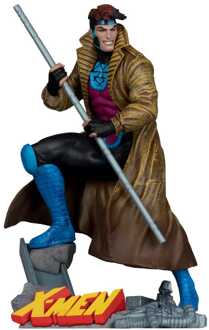 Marvel Gambit 1:10th Scale Collectible with Scene (X-MEN #1)  McFarlane Toys