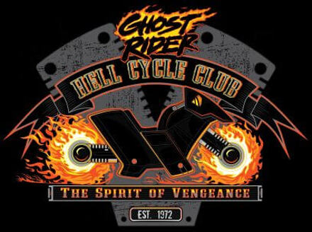 Marvel Ghost Rider Hell Cycle Club Women's T-Shirt - Black - M - Zwart